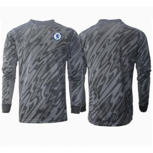 Fotballdrakt Herre Chelsea Keeper Bortedrakt 2024-25 Langermet